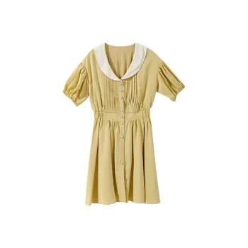 YUMOMO STAR Dress Women's Sprout Yellow