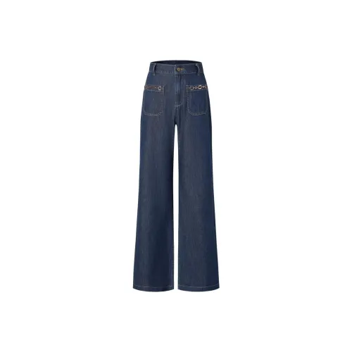 JZ. ANNAKRO SS24 Jeans Women's Dark Blue