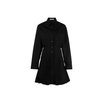 Alaia Long-Sleeved Dresses Women's Black