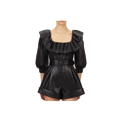Self-portrait Jumpsuits Women's Black