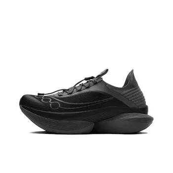 Saucony ENDORPHIN ELITE 2 Anti Slip Wear Resistant Low Top Casual Running Shoes Unisex Black