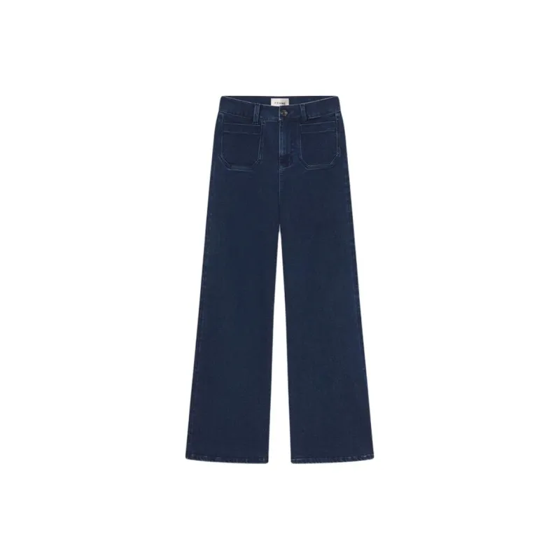 FRAME Le Slim Palazzo Jeans-0