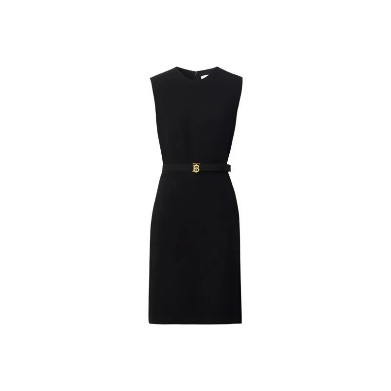 Burberry Sleeveless Dress Women's Black-0