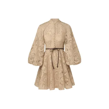 Zimmermann Waverly Lace Mini Dress