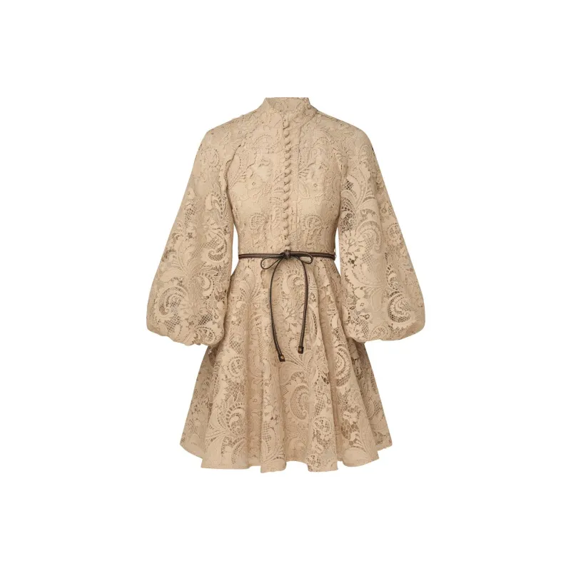 Zimmermann Waverly Lace Mini Dress-0