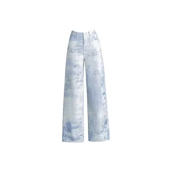 You Cow Me Pants Loose Fit Wide Leg Pants Women's