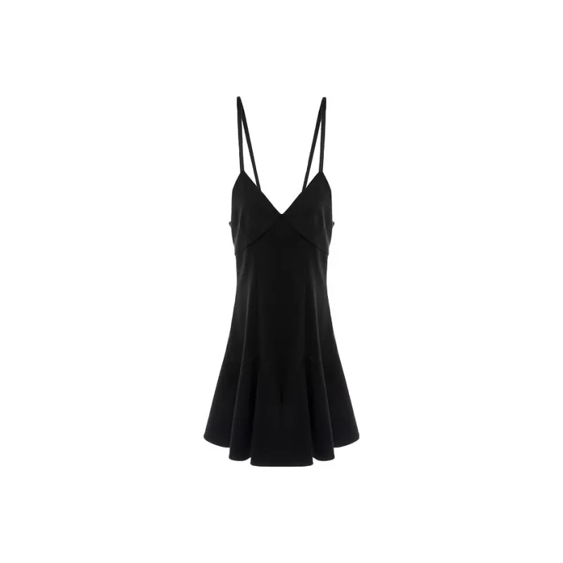 LOFT SHINE Sleeveless Dresses Women's Black-0
