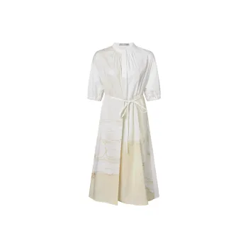 DIALOGUE Short Sleeved Dresses Women's