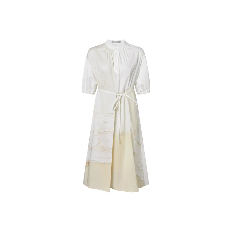 DIALOGUE Short Sleeved Dresses Women's-0
