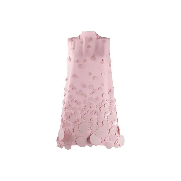 PRADA Sleeveless Dress Women's Pink-0