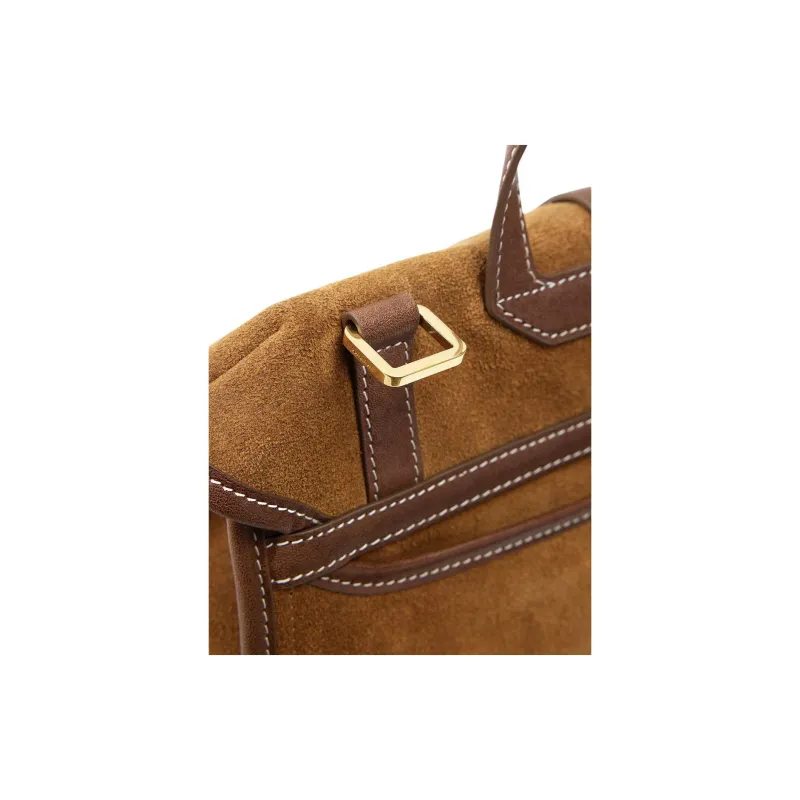 Songmont Suede Shoulder Bag, Crossbody Bag, Handbag Regular Women's Multicolor-6