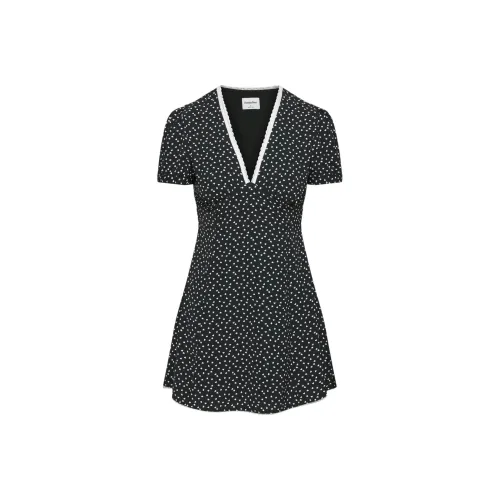 ARITZIA FW24 Sunday Best Mille Dress Short-Sleeved Dresses Women's Black/White