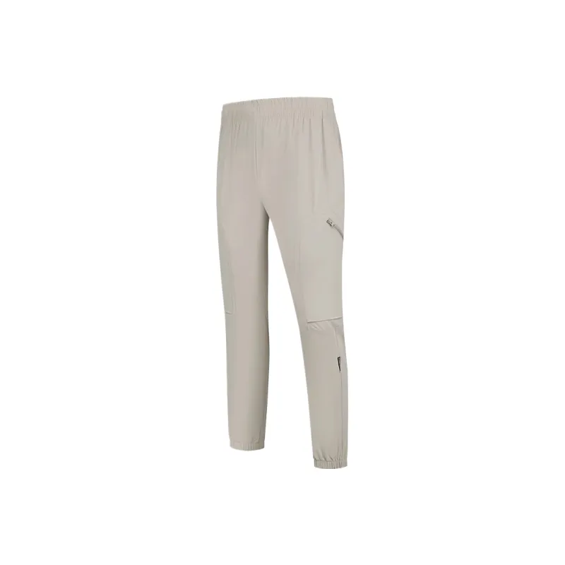 QIAODAN Men's Training Series Casual Pants Men's Decayed Leaf Brown-0