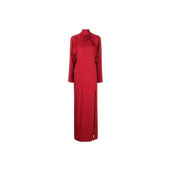 Blumarine Long-Sleeved Dresses Women's Red