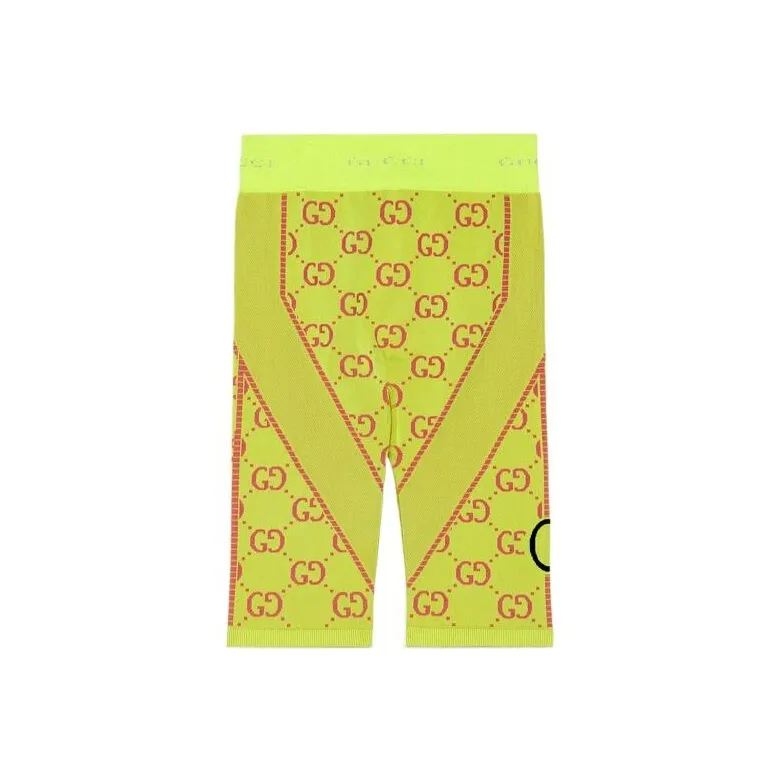 GUCCI Interlocking G Jacquard Cycling Shorts-0
