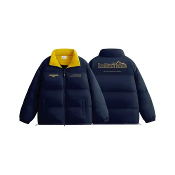 Warrior Ride The Wind Collection Open Ended Smile Collection Puffer Jacket Unisex