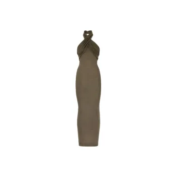 Skims X FENDI X Skims Collaboration Sleeveless Dresses Women's Dark Brown