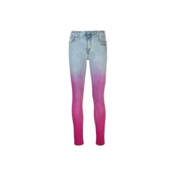 OFF-WHITE SS21 Jeans Women's Red