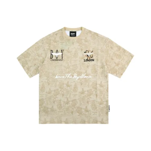 Boy London T Shirts Men Khaki