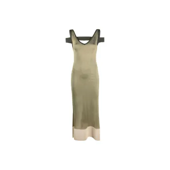 Jacquemus Sleeveless Dresses Women's Fern Green