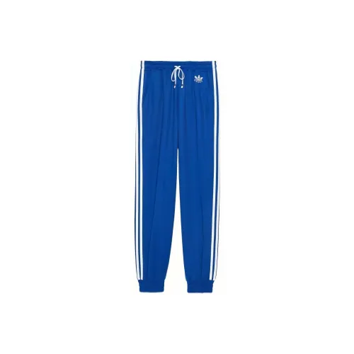 GUCCI x Adidas Originals FW22 Knitted Sports Pants Women's Blue