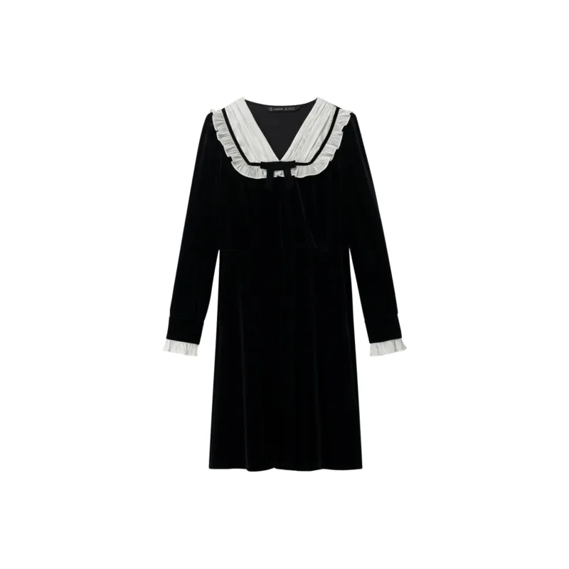 GOELIA Long Sleeved Dress Women's-0