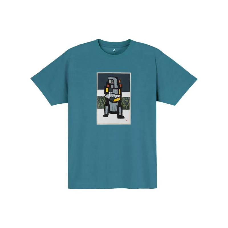 MONTBELL T Shirt Unisex Blue Green-0