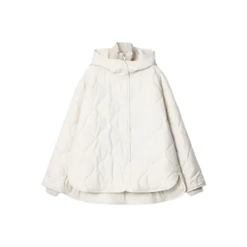COS Puffer Jacket Women's Ivory White