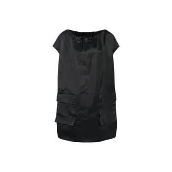 MM6 Maison Margiela Drawstring neck Cargo Minidress