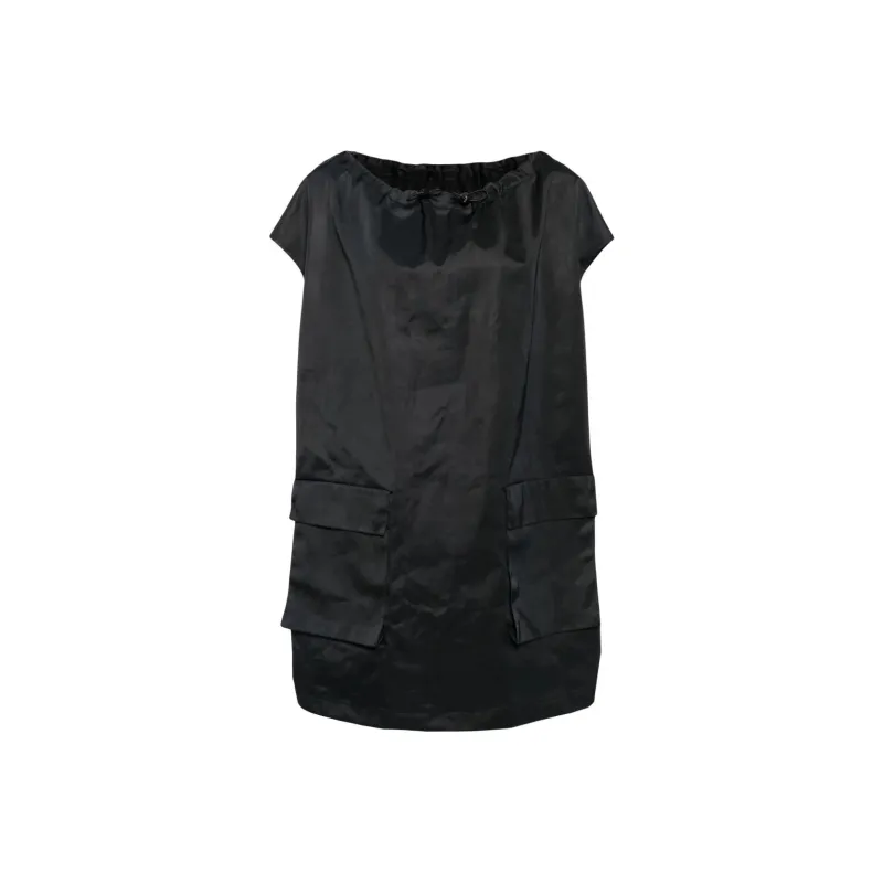 MM6 Maison Margiela Drawstring neck Cargo Minidress-0