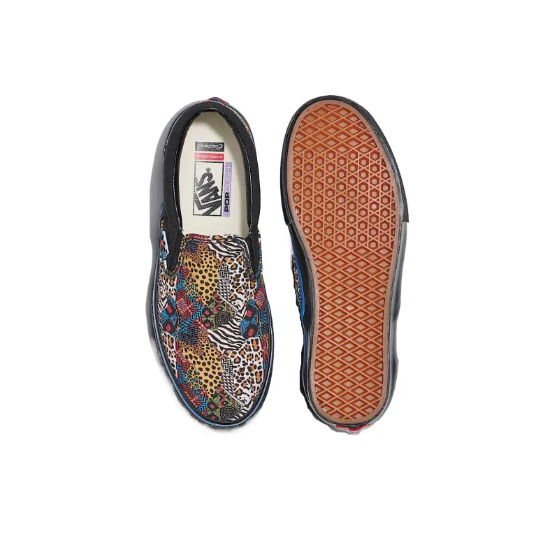 Vans Low Top Skateboard Shoes Unisex Black-3