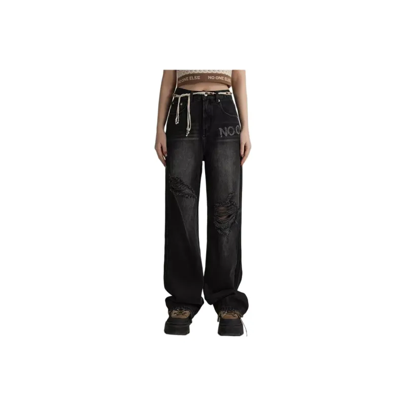 NO ONE ELSE Jeans Women's Black-0