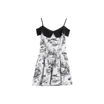 SETIROM Slip Dresses Women's Multicolor