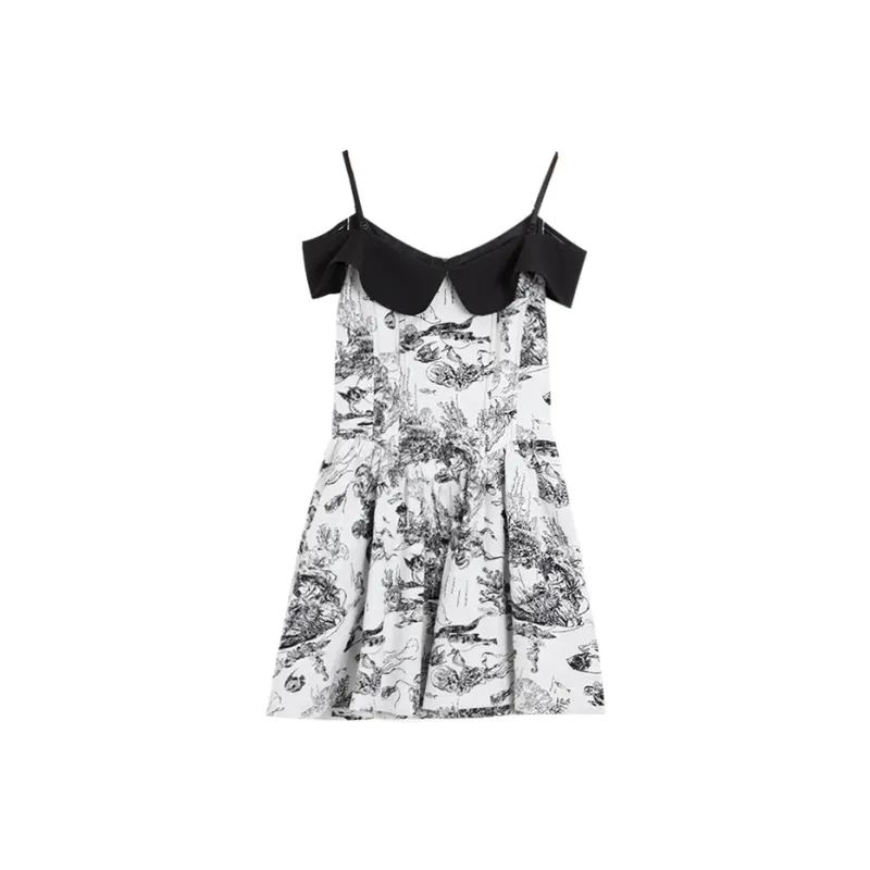 SETIROM Slip Dresses Women's Multicolor-0