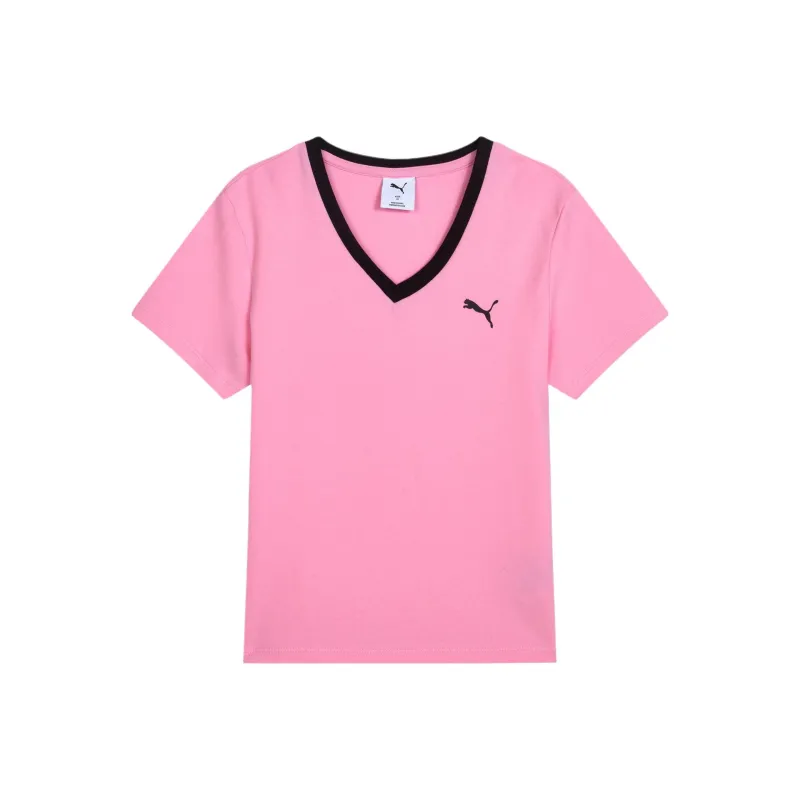 PUMA T Shirts Women's Pink 90-0
