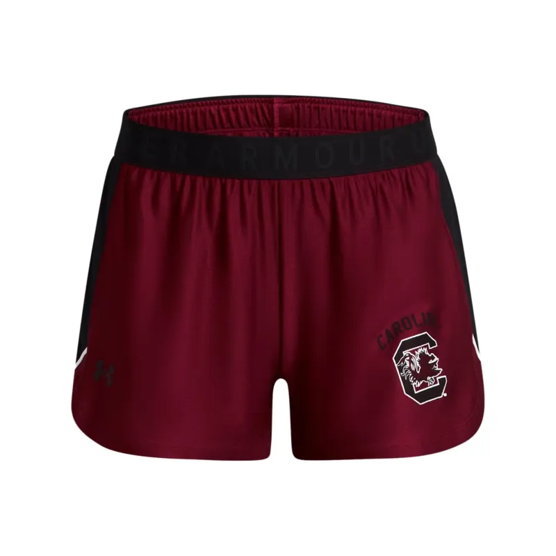 Under Armour Collegiate Casual Shorts Women's Red-0