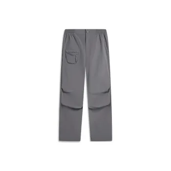 LiNing CF Knitted Sports Pants Women's Thunderstorm Gray