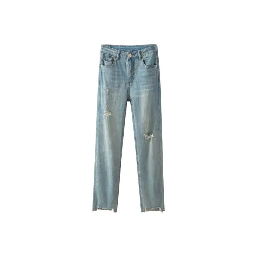 Cypress House Jeans Women's Light Blue