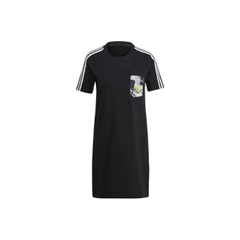 Adidas Originals Short Sleeved Dress Women's Black