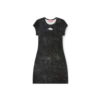 DIESEL D-Angiel-P1 Oval D Mini Dress