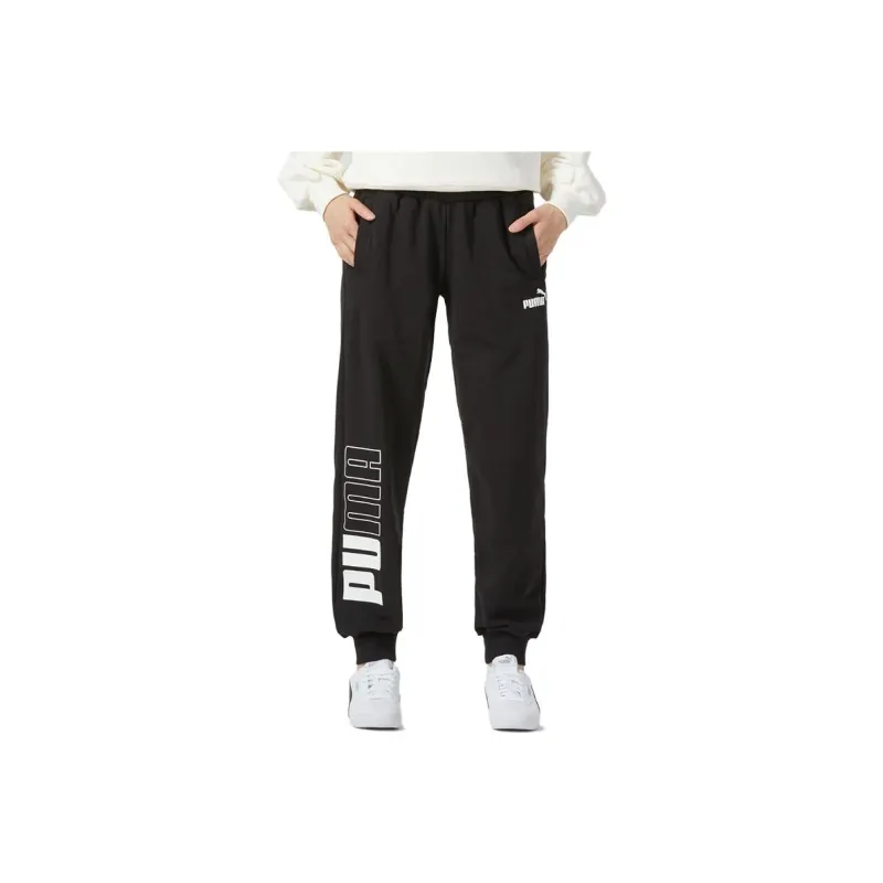 PUMA Knitted Sweatpants Women's Black-0