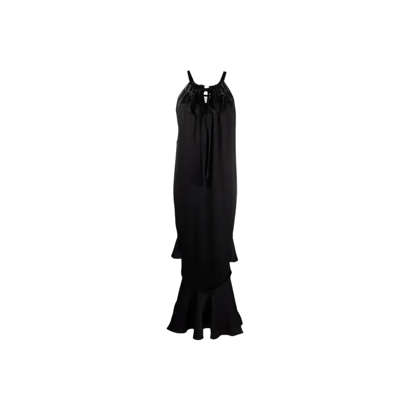 Maison Margiela Ruffled Maxi Dress-0