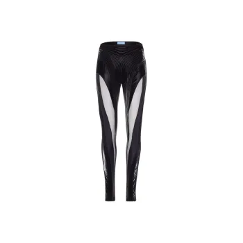 Mugler Leggings Women's Black