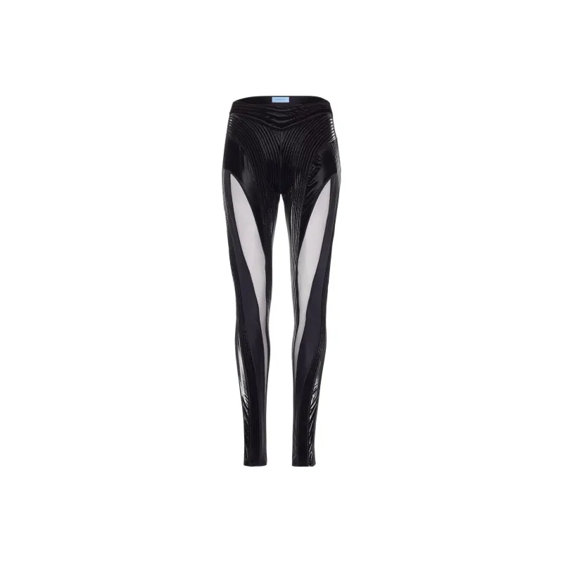 Mugler Leggings Women's Black-0