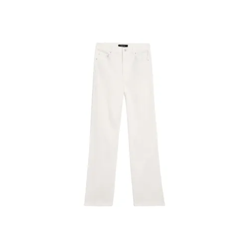 Massimo Dutti Jeans Women's White