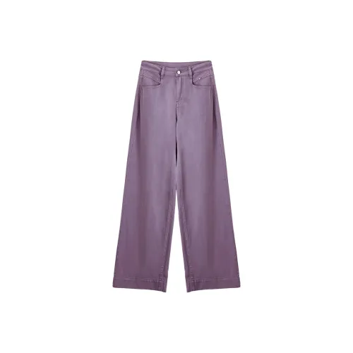 XIANGYING Jeans Women's Purple