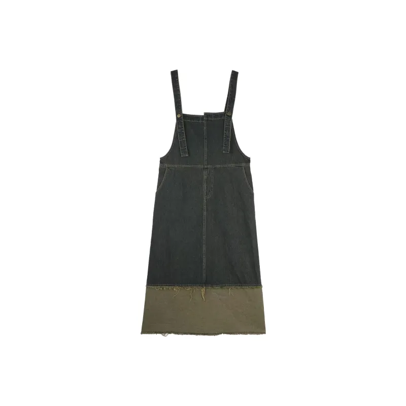 BASIC HOUSE Sleeveless Dresses Women's Navy Blue-0