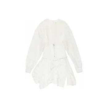 Acne Studios Layered Asymmetric Mini Dress