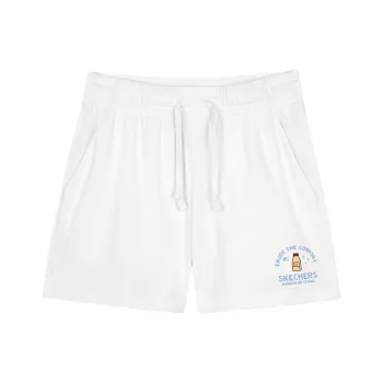 Skechers Hankou No. 2 Factory Joint Series Casual Shorts Women's Bright White/0019