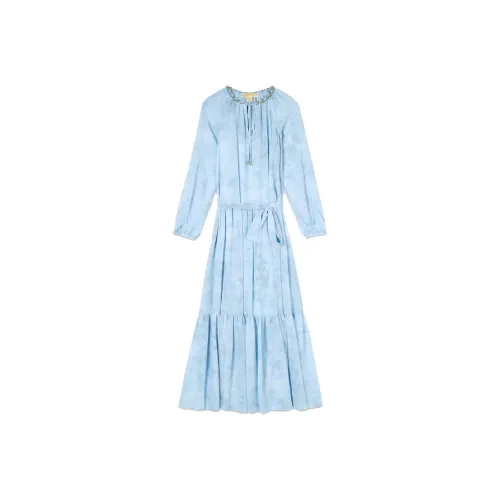 MICHAEL KORS Embellished Printed Georgette Dress